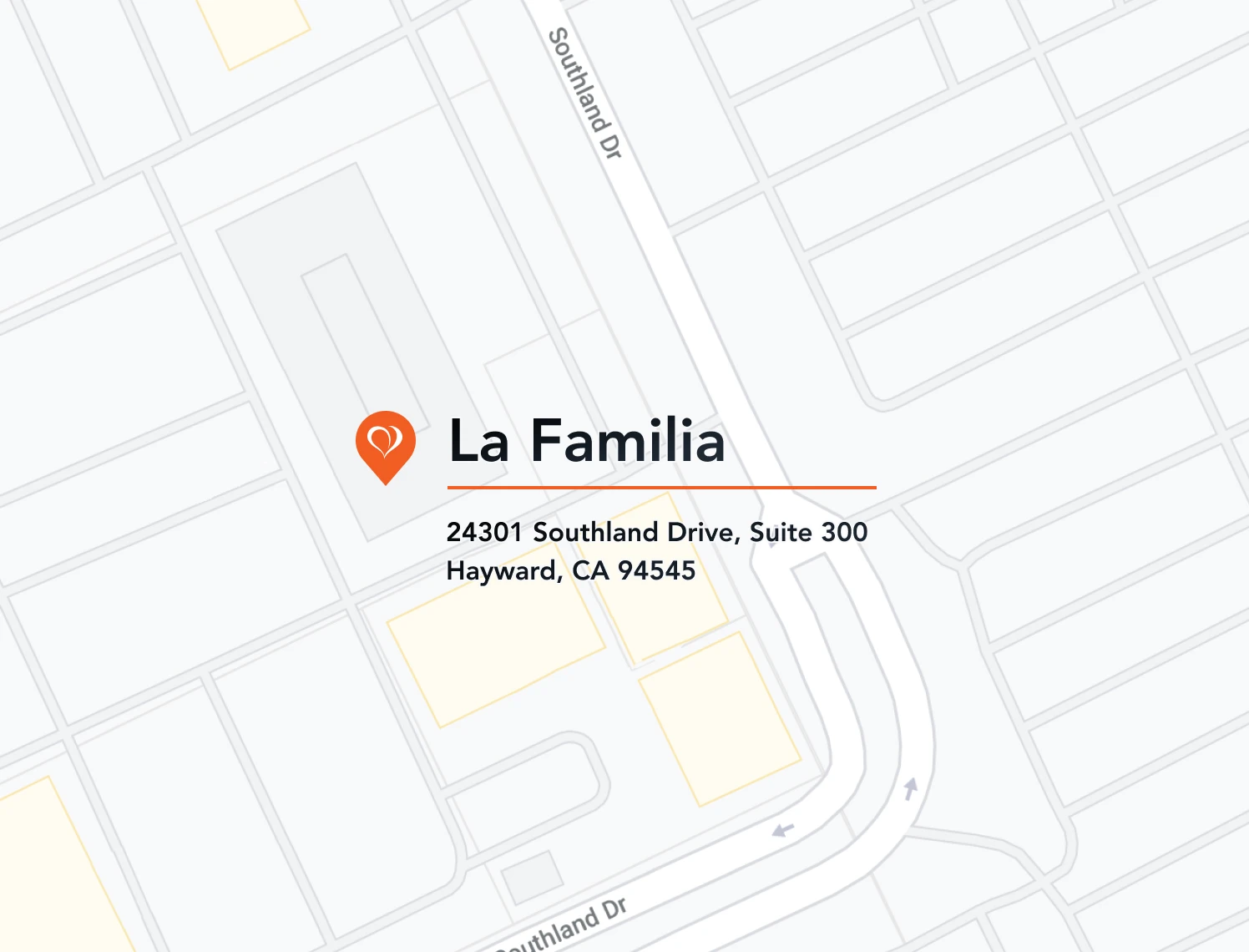 La Familia contact map mobile